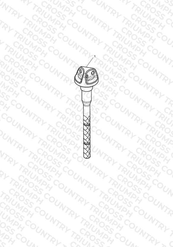 Oil Dipstick, Grey