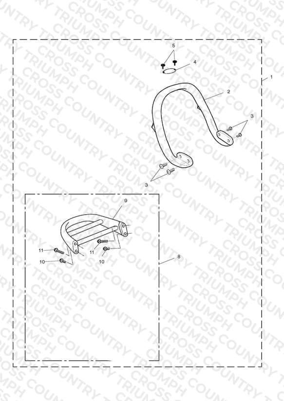 Grab Rail/Luggage Rack, Mk II