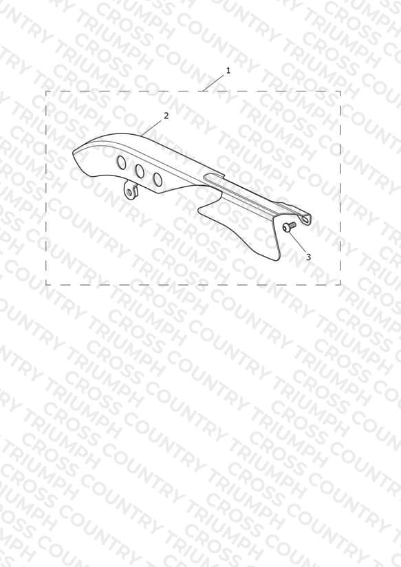 Chain Guard Kit, Chrome