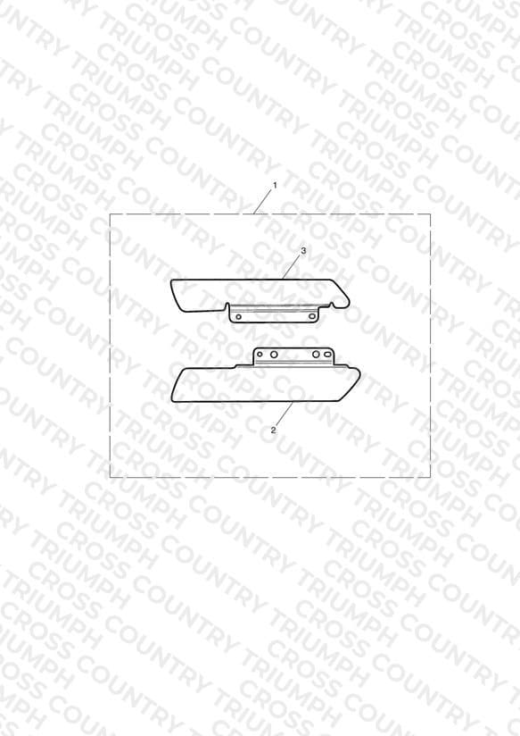 Covers, Frame, Kit, Chrome - Roadster Only