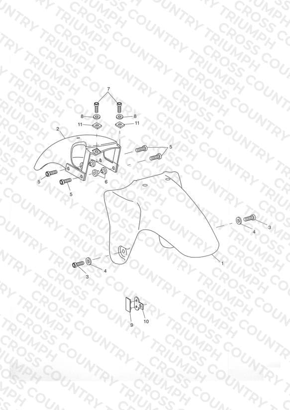 Front Mudguard