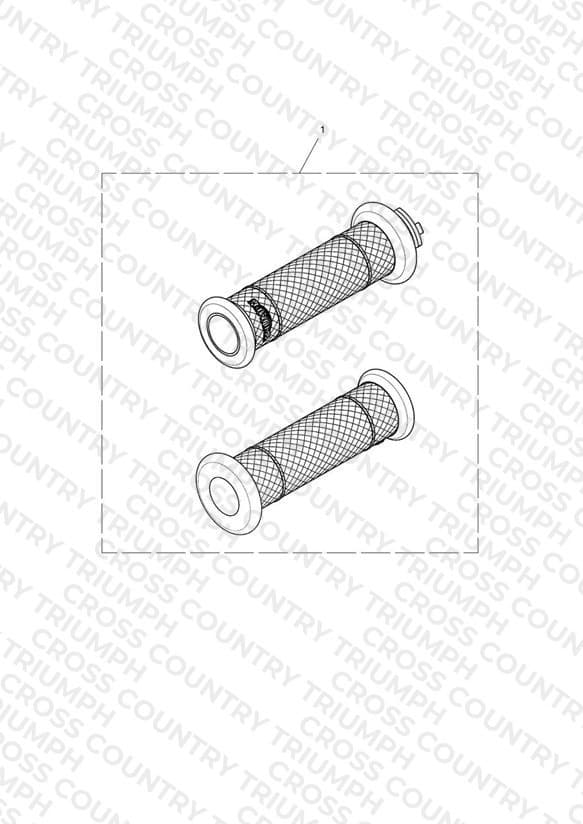 Diamond Grip Kit, D22.2, Black