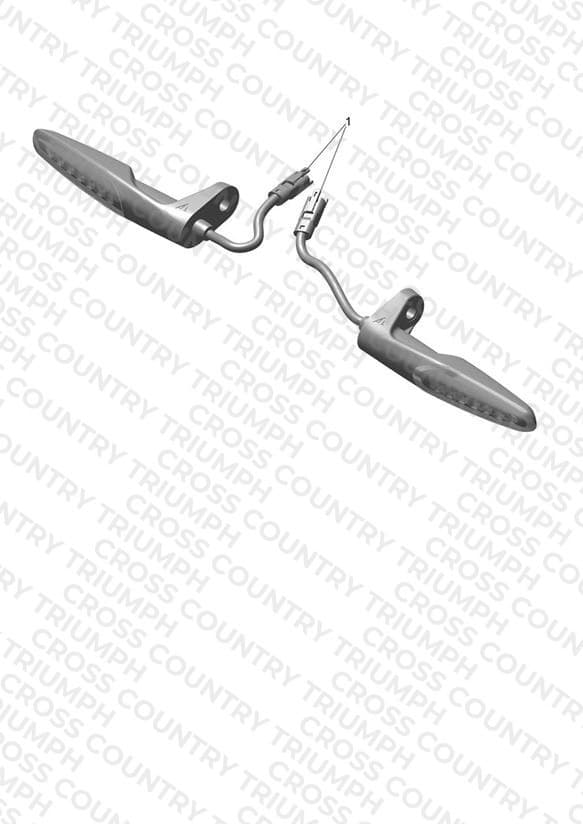 Scrolling Indicator Kit, EDW, 60mm, Rear