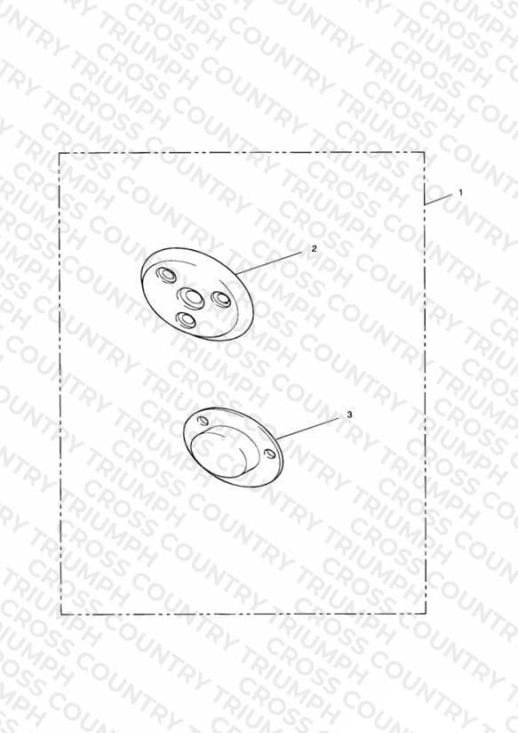Chrome Outrigger Finisher Kit