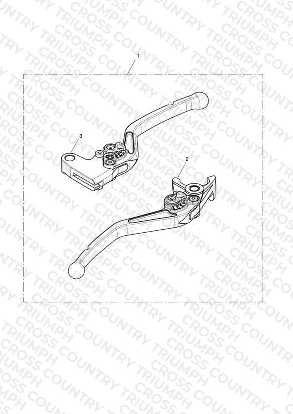 Lever Kit, Adj, Long