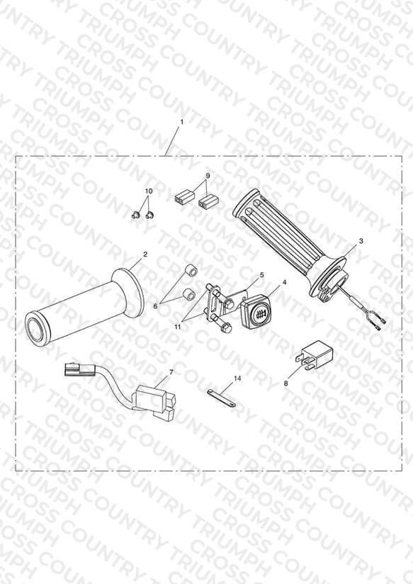 Heated Grips Kit > 614940