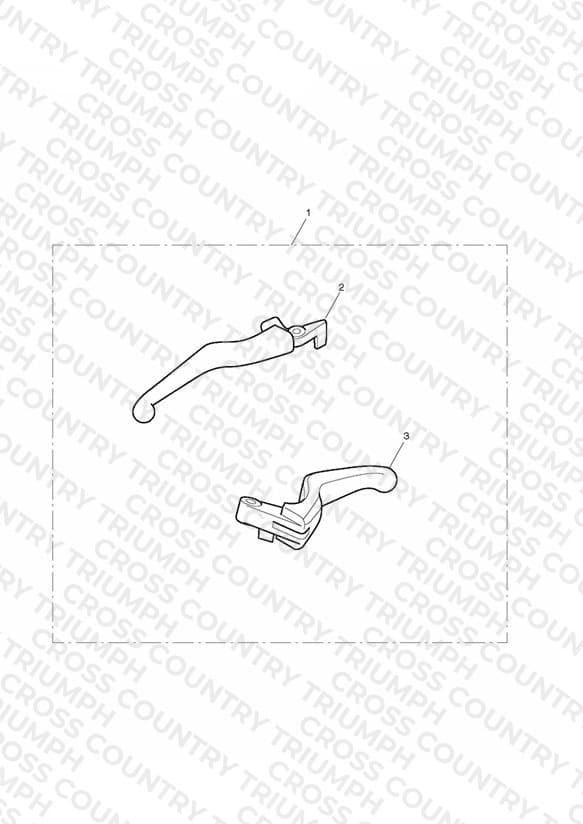 Chrome Levers Kit