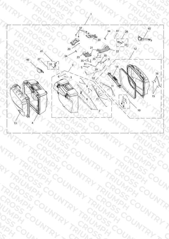 Pannier, 2 Box Kit