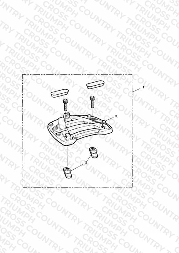 Top Plate Conversion (Givi Pannier)