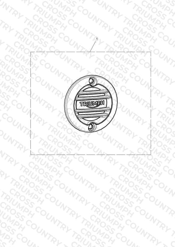 ACG Badge, Ribbed, Dark