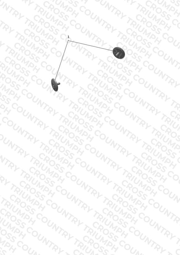 Bar End Finisher Pair, Clear