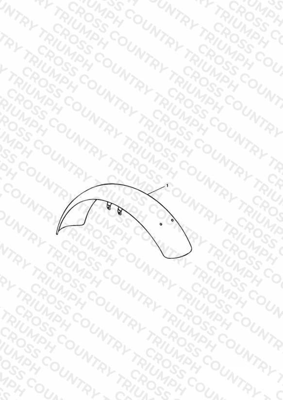 Mudguard, Front