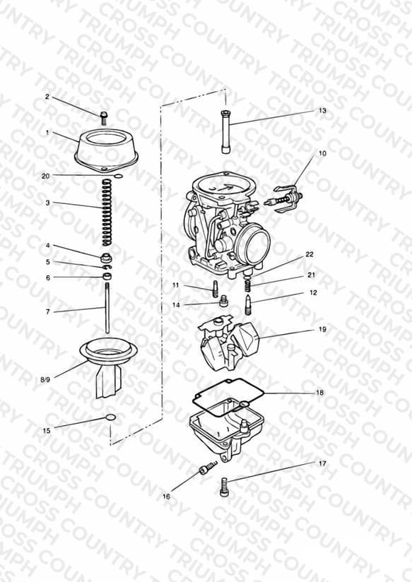 Carburettor Parts 4 Cyl (Carb Assy 1240010-T0301)