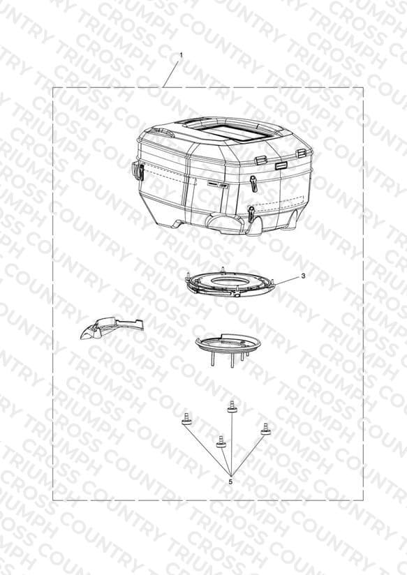 Tank Bag Kit, Q/R, 15-18L