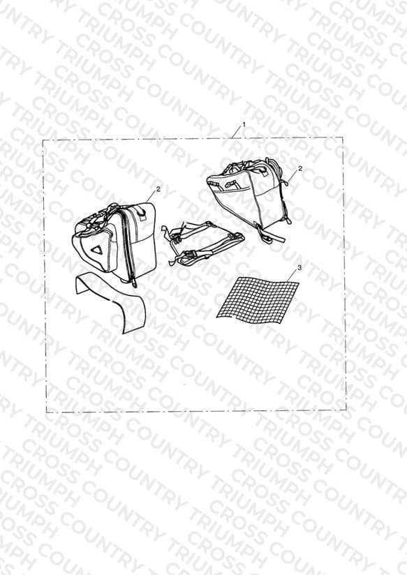 Sports Throwover Pannier Kit