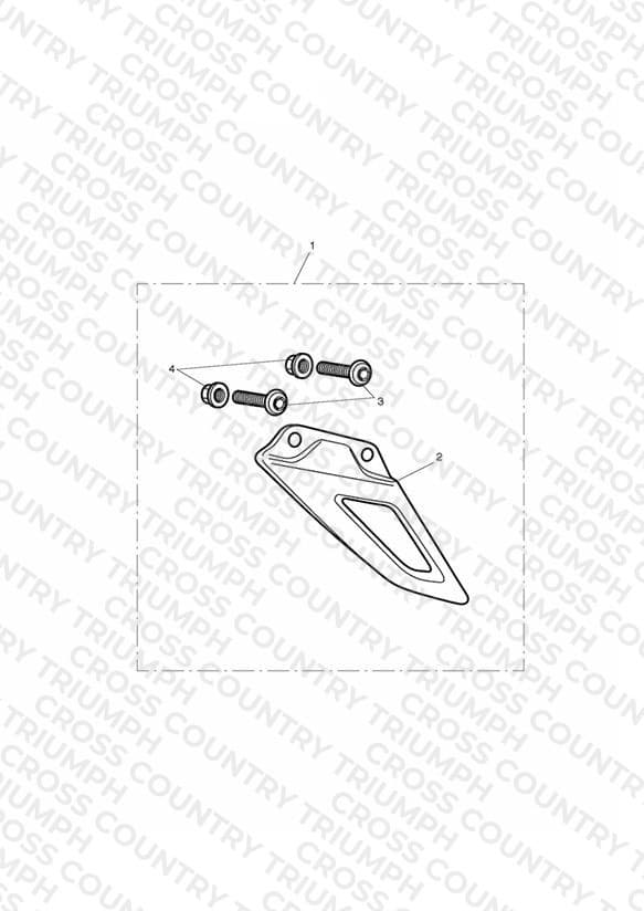 Low Chain Guard, Carbon Fibre