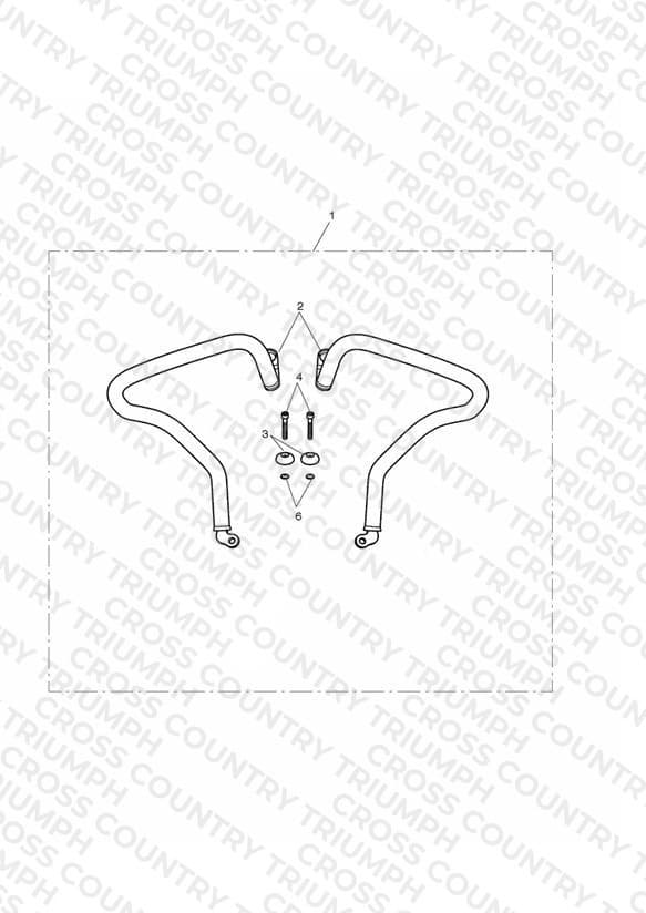 Rear Dresser Bar Kit