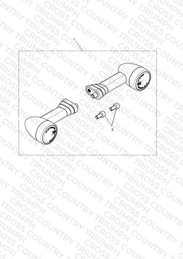 LED Indicator Kit, D40, Short, 40 Lead