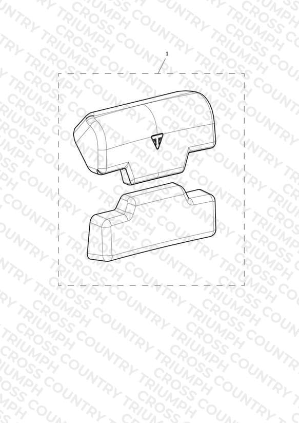 Top Box Back Rest Kit