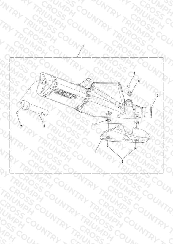 Silencer, Slip On, Arrow - USCal