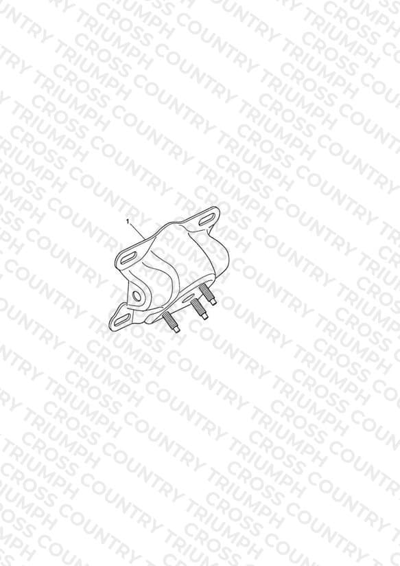 Number Plate Bracket, Chrome