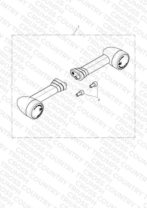 LED Indicator Kit, D40, Long, 200 Lead