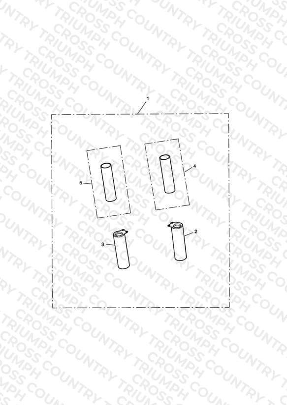 Fork Shroud Set, Chrome > 281465-F2/279278-F4