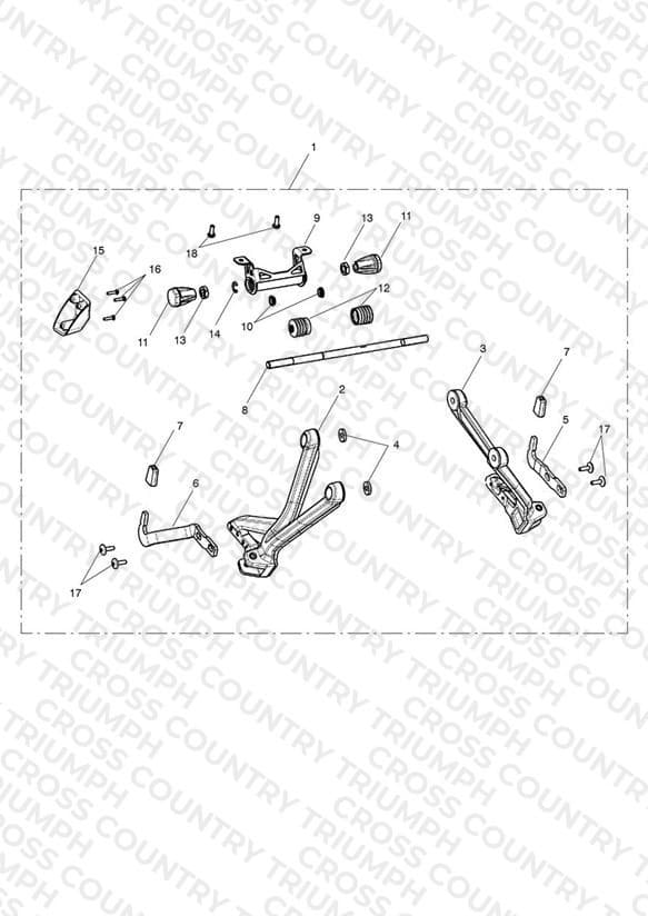 Mounting Kit, Pannier