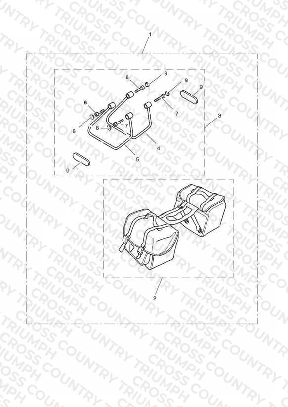 Pannier Kit. Soft, Type B