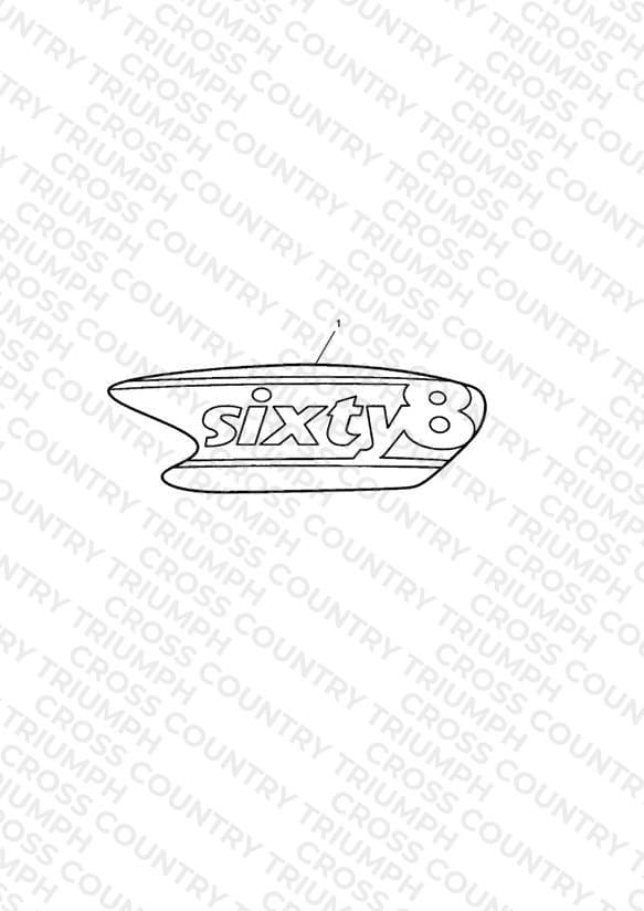 Sixty8 Badge