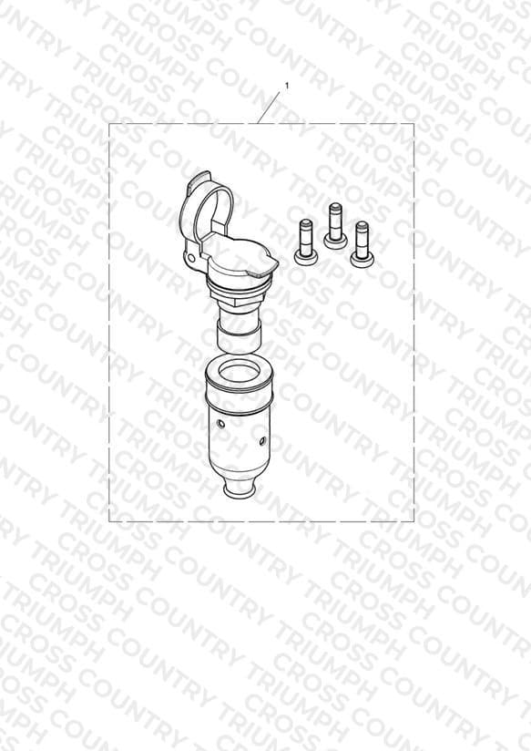 Power Socket, Aux, Front