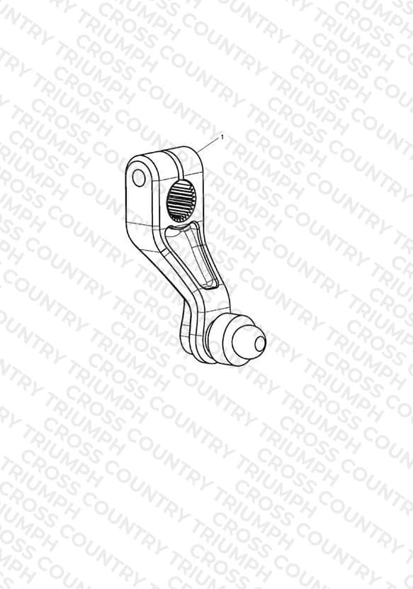 Machined Gear Actuator, Grey