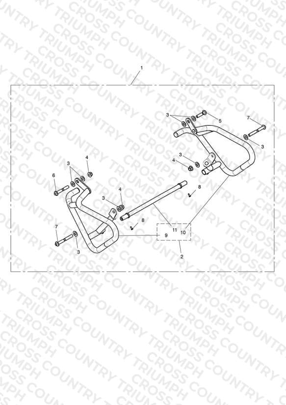 Engine Dresser Bars Kit