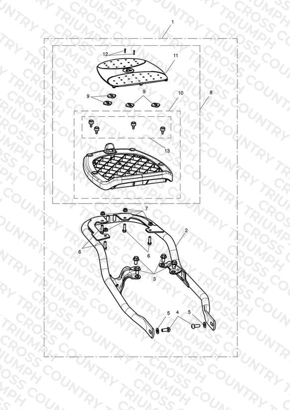Mounting Rack Kit, Graphite