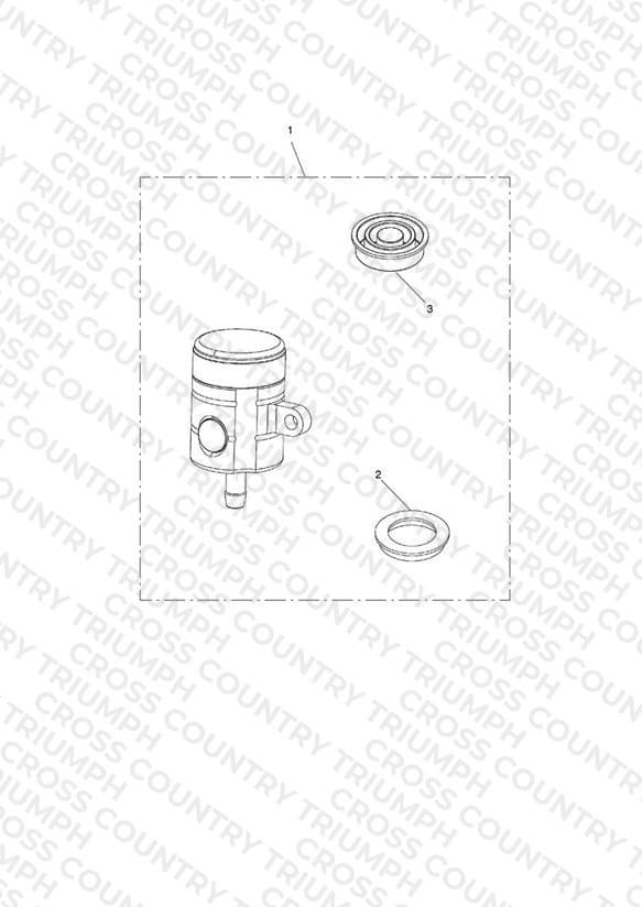 Rear Brake Reservoir