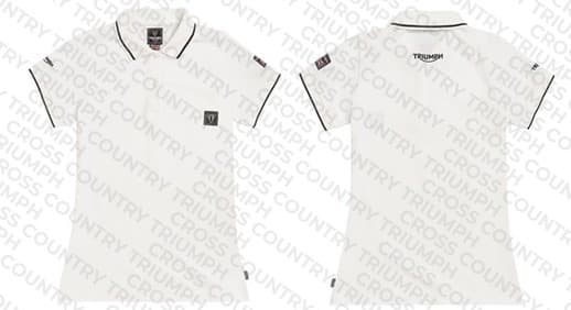 Polo Shirt White - Ladies