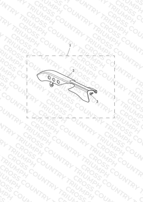 Chain Guard, Chrome, Kit
