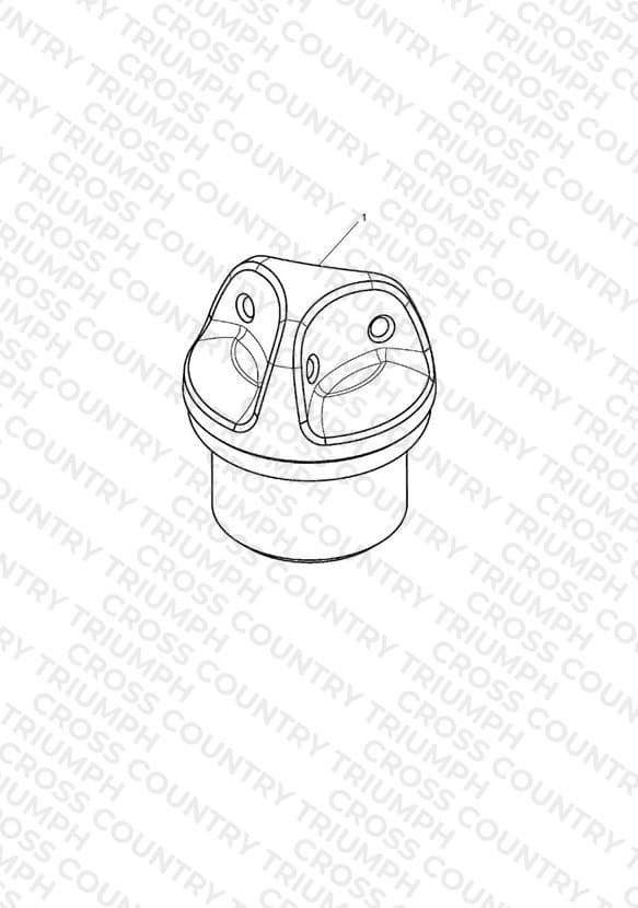 Oil Filler Cap, Grey