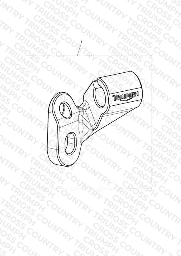 Clutch Cable Guide, Grey