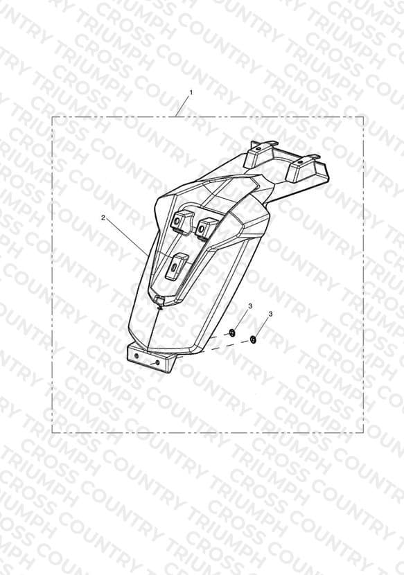 Rear Mudguard Extension Kit