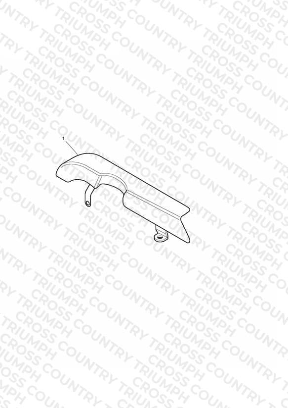 Chain Guard Kit, Chrome