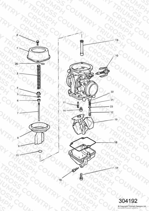 Carburettor Parts Carburettor assemblies 1240400-T0301, T1240625 & T1240450