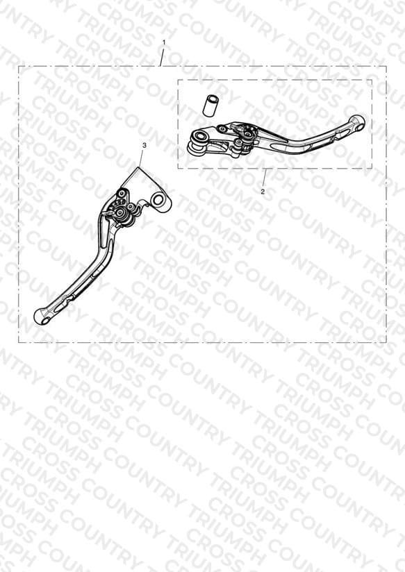 Lever Kit, Adj Standard, Long
