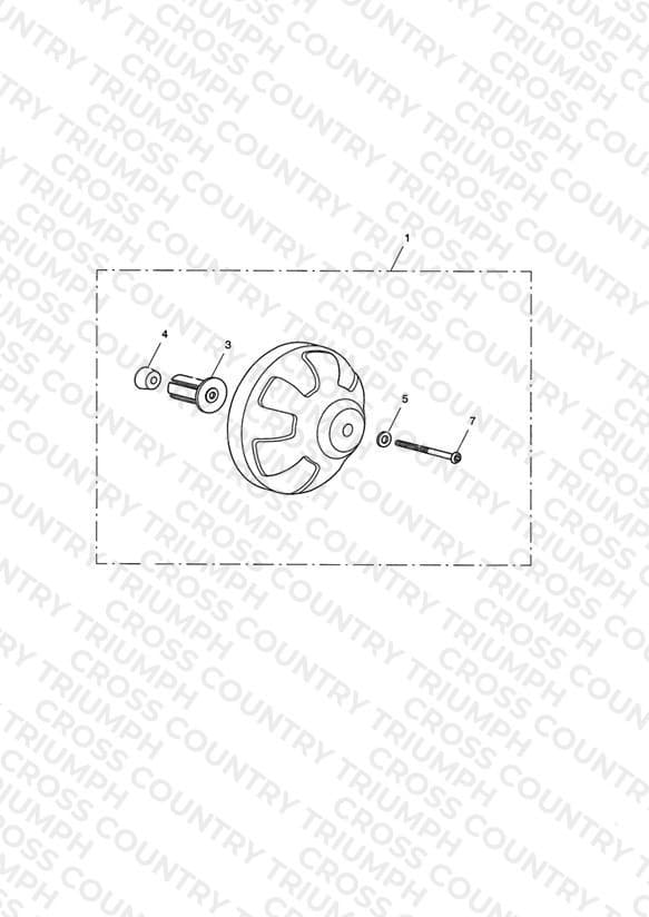 Cushdrive Cover Kit, Carbon Fibre