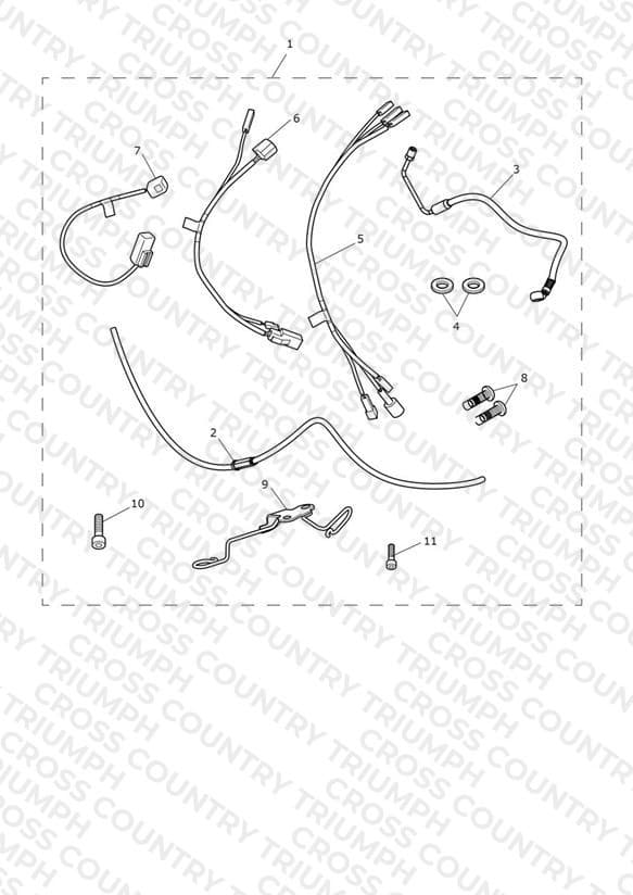Cable Kit, High Bars