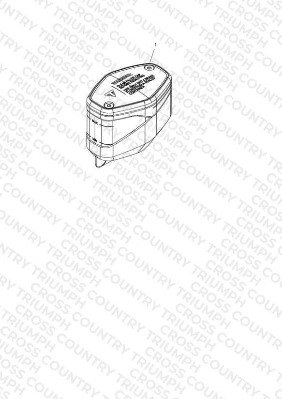 Front Brake Reservoir, Type 1