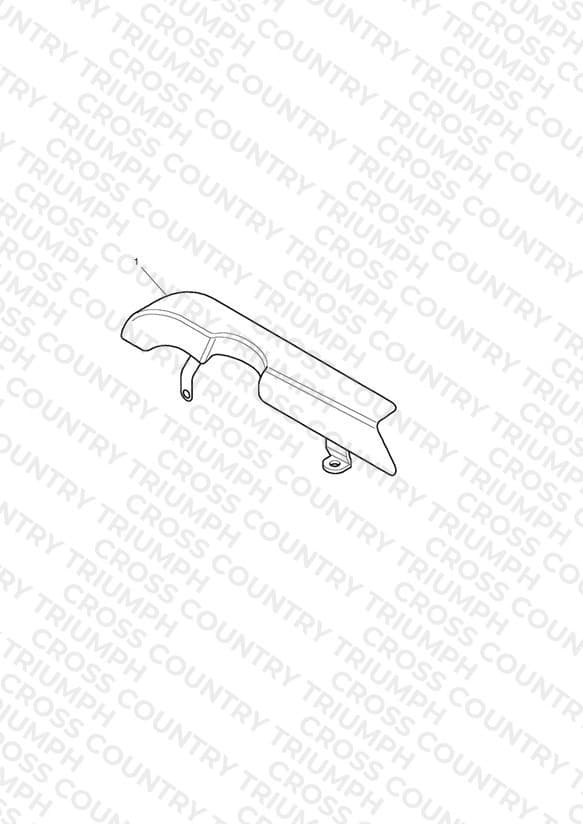 Chain Guard Kit, Chrome