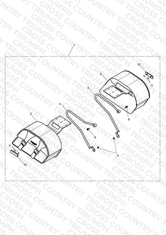Saddlebag, Classic, Large Kit