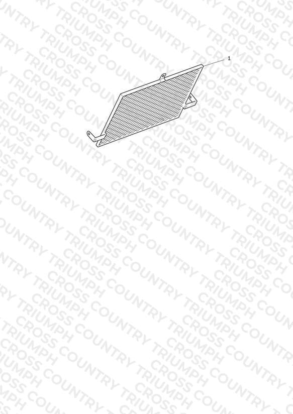 Radiator Guard Kit (Polypropylene)