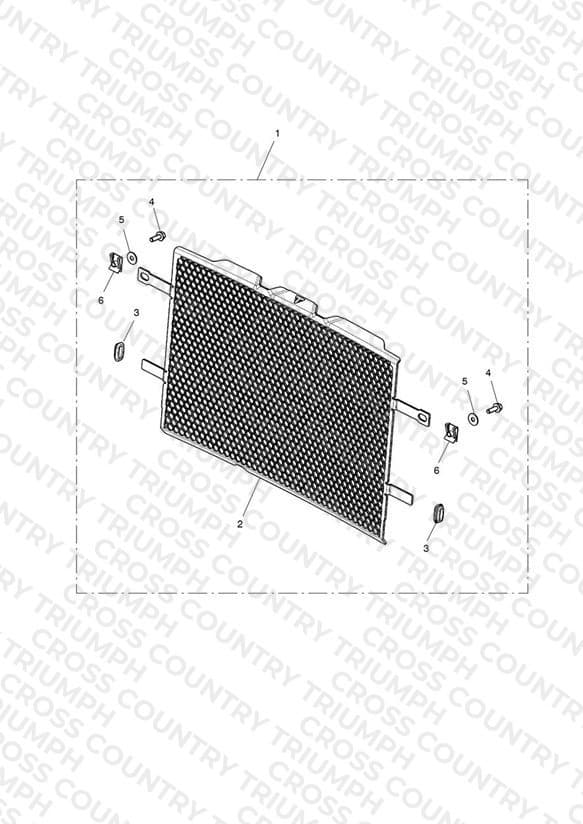 Radiator Guard Kit (Aluminium)